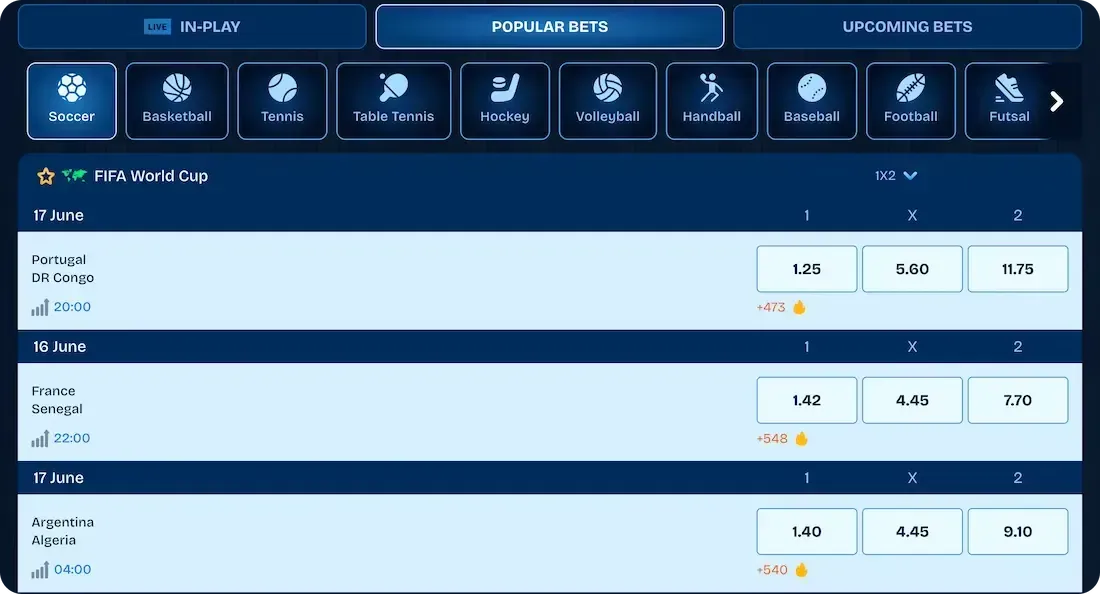 shikaka casino bets